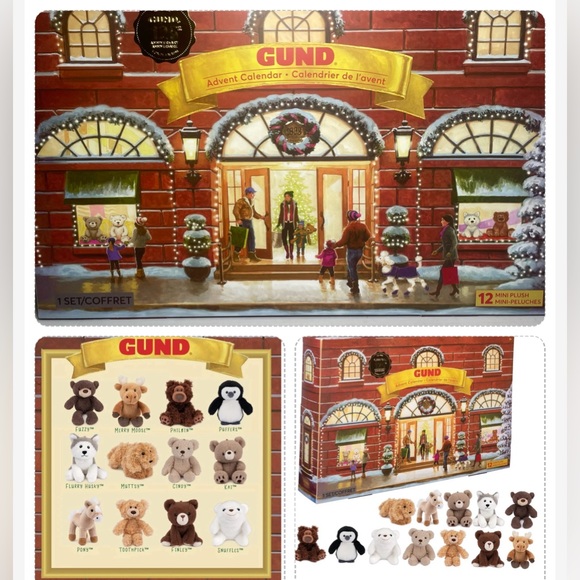 1 BRAND NEW GUND MINI FLURRY HUSKY PLUSH ORNAMENT TOY APPROX 4” PRICE FIRM - Picture 2 of 16